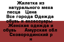 Жилетка из натурального меха песца › Цена ­ 18 000 - Все города Одежда, обувь и аксессуары » Женская одежда и обувь   . Амурская обл.,Сковородинский р-н